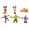 Disney And Marvel Stretchable Characters Rubber Assorted 6 pc 6900